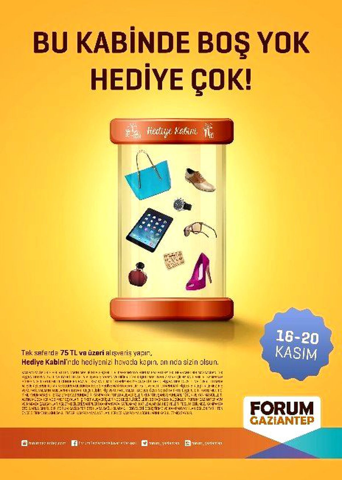 Forum Gaziantep\'te Hediye Kabini\'ne Giren Kazanacak