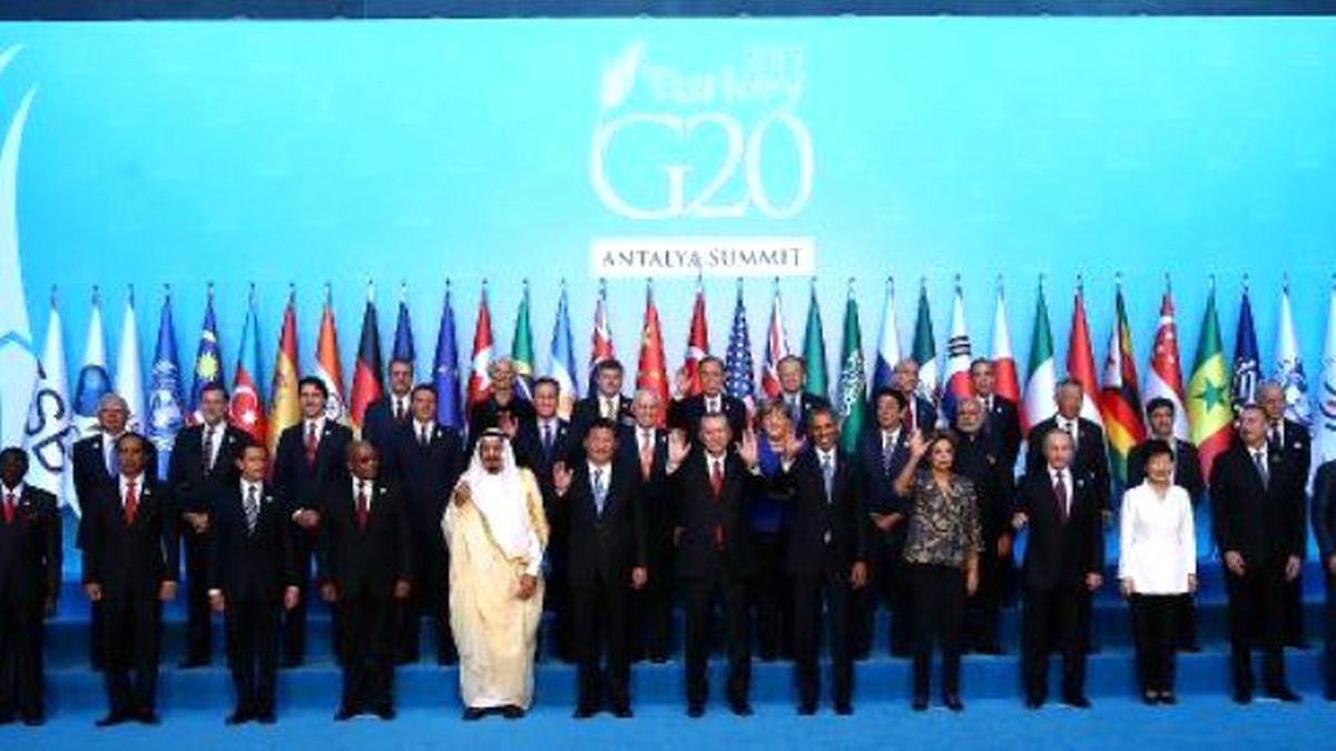 G-20\'de Aile Fotoğrafı