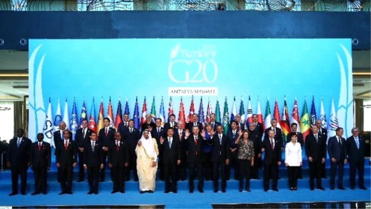 G20 Liderler Zirvesi Resmen Başladı