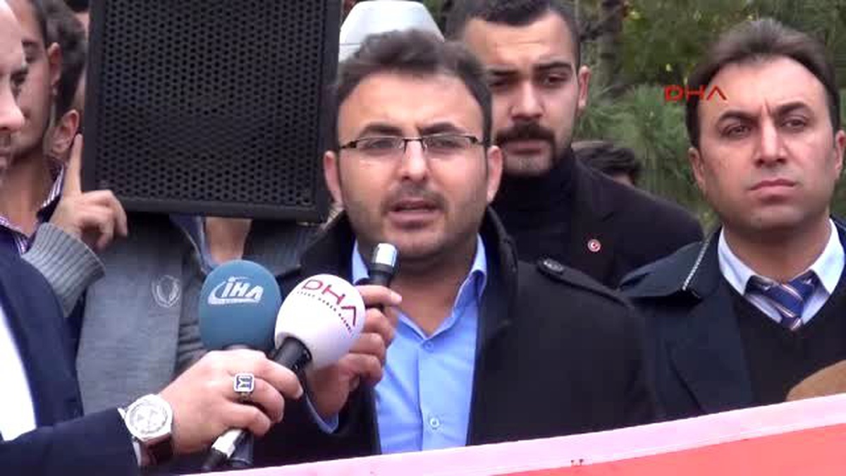 Kayseri Alperen Ocaklarından Güney Azerbaycan ve Kıbrıs Protestosu
