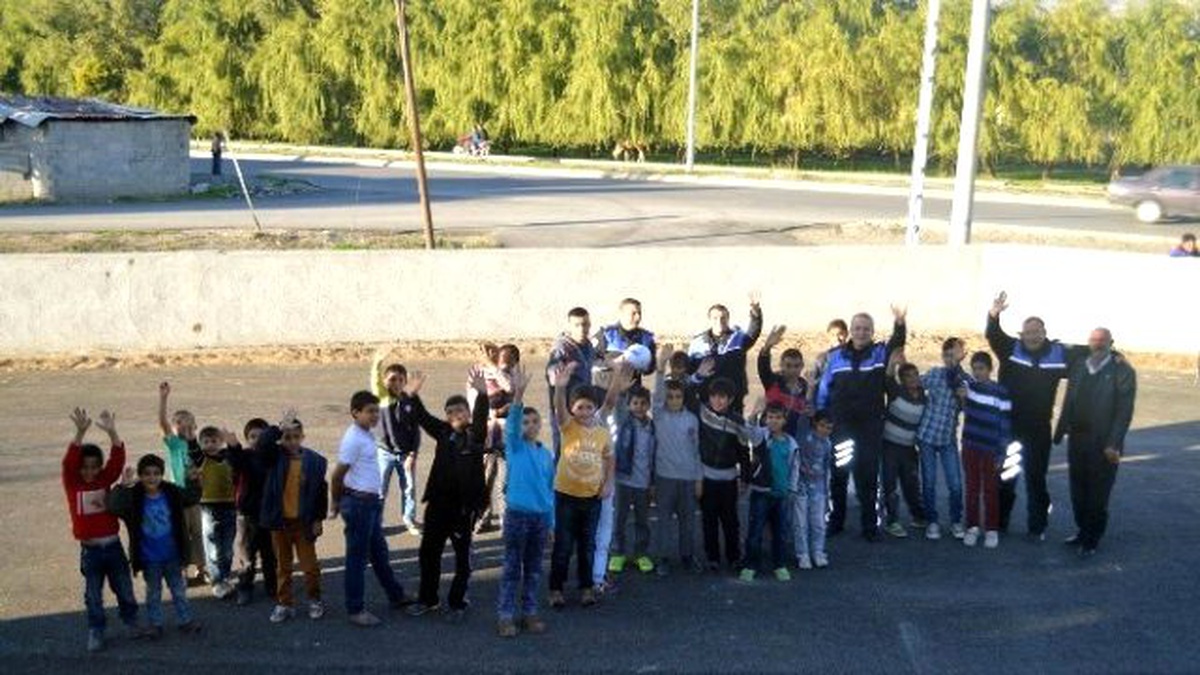 Polislerden Ersevenler Kur-an Kursu Ziyareti