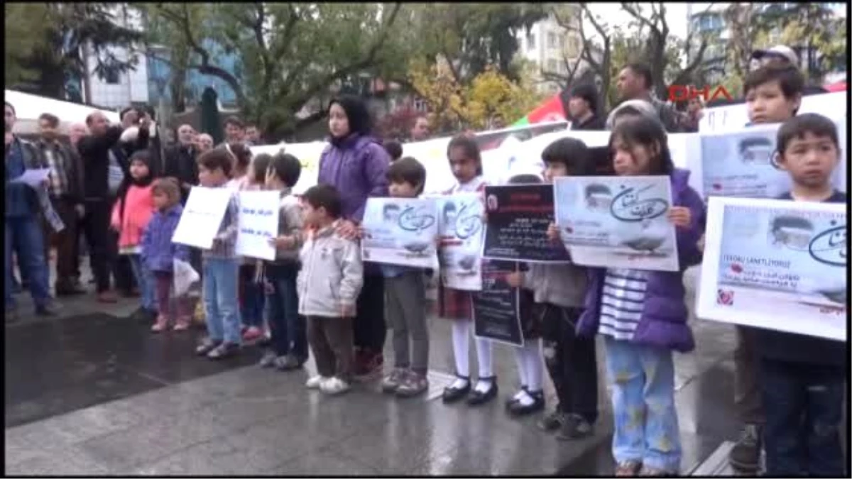 Trabzon Afganlar Terörü Protesto Etti