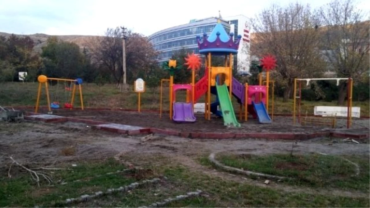 Çankırı\'da Parklara Bakım Alındı