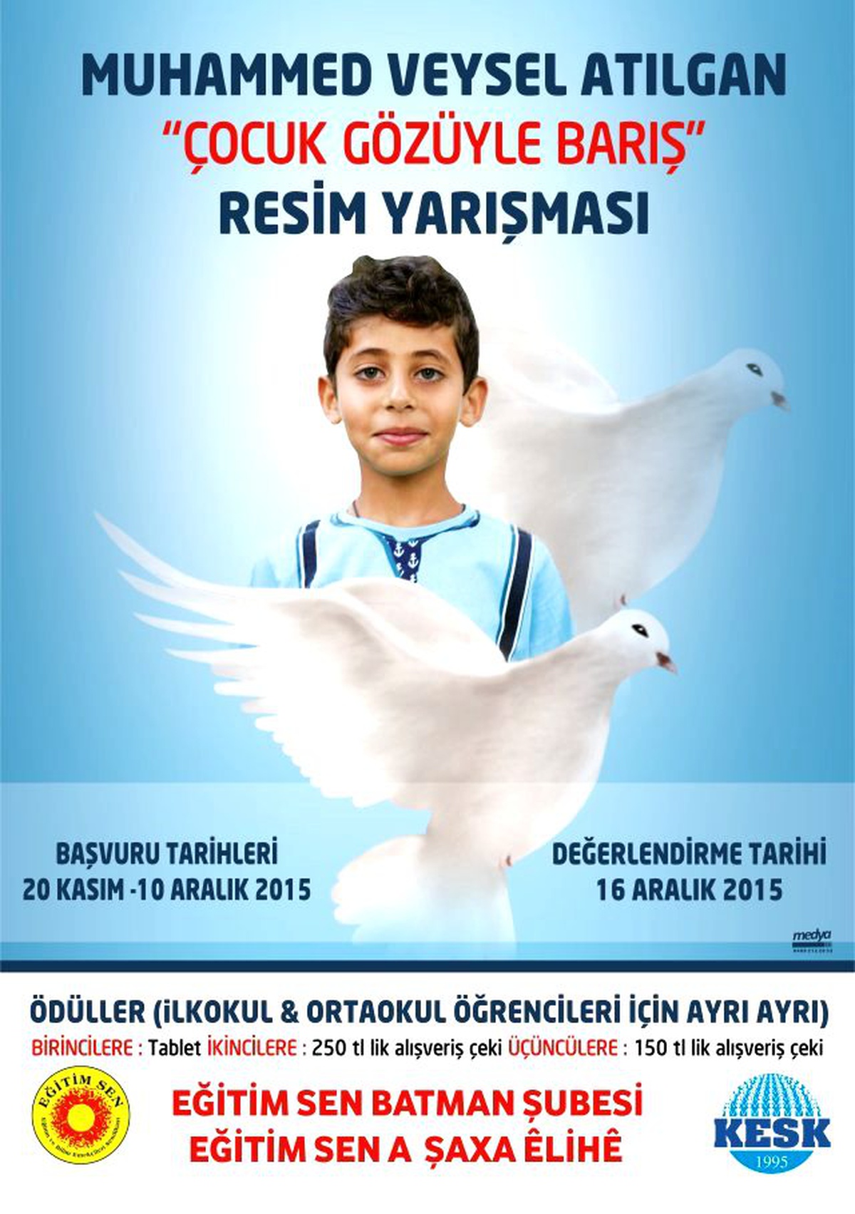 En Küçük Barış Şehidi Veysel Atılgan\'ın Adı Yaşatılacak