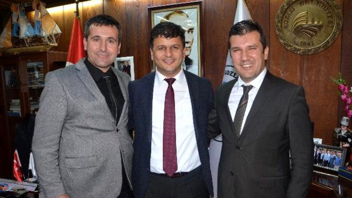 Karayılmaz ve Yüksel\'den Şahin\'e Ziyaret