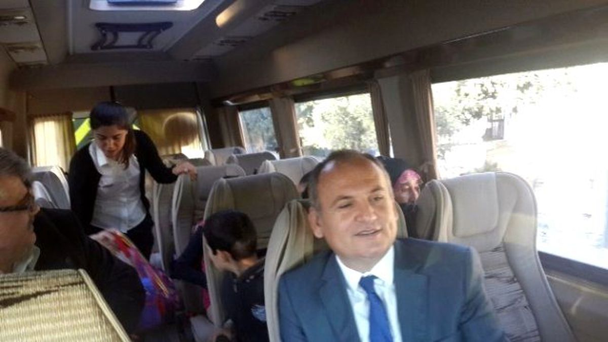 Kaymakam Yönden Engelli Çocukları Taşıyan Servisleri Denetledi