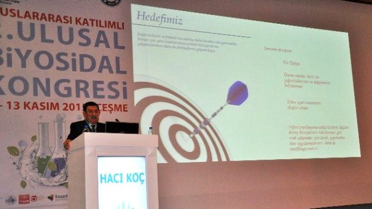 Koç, Biyosidal Kongresinde Sunum Yaptı