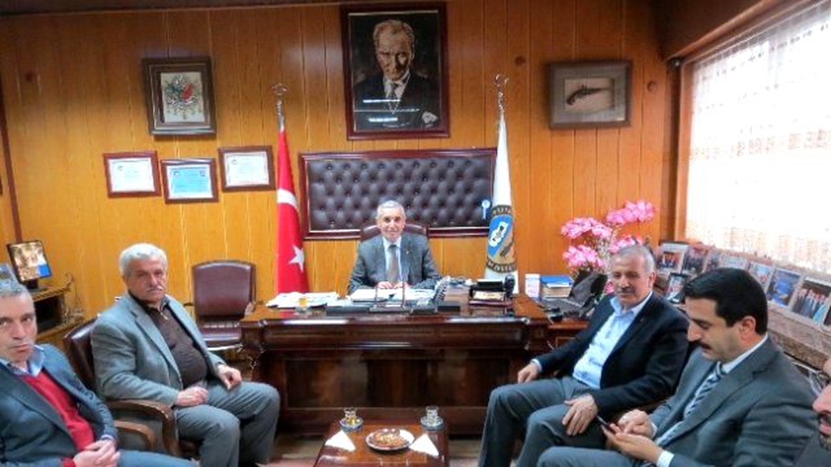 AK Parti Malatya Milletvekilleri Ali Evren"İ Ziyaret Etti