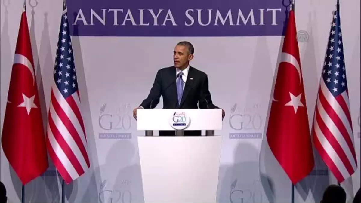 Obama: "Işid\'le Savaşan Güçleri Destekleyeceğiz"