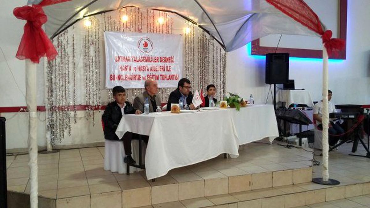Talasemililer Derneğinden Konferans