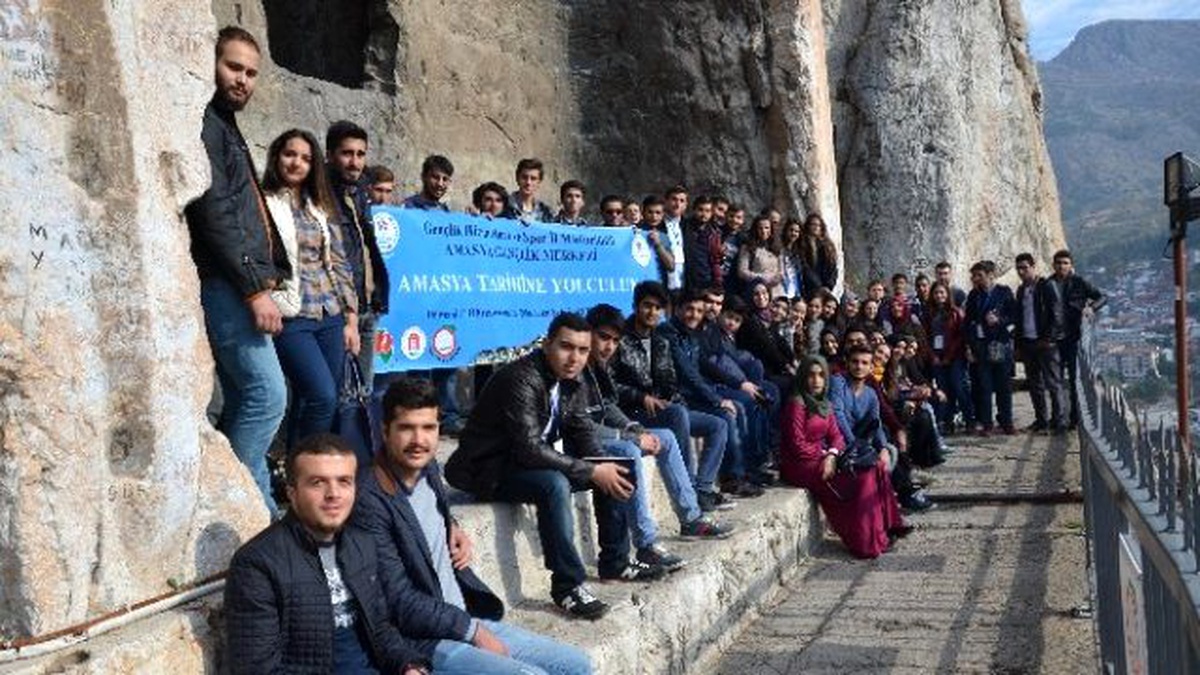 Üniversiteliler Amasya Tarihine Yolculuk Yaptı