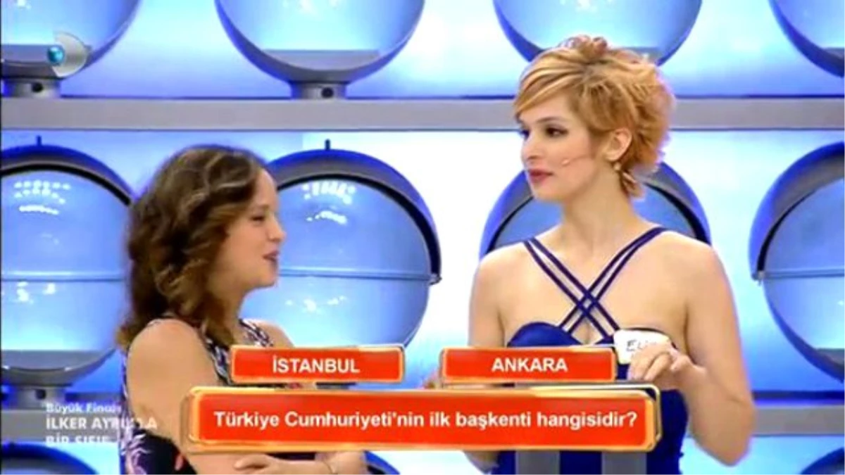 Yarışmacılar, "Türkiye\'nin İlk Başkenti Neresidir?" Sorusunu Bilemedi