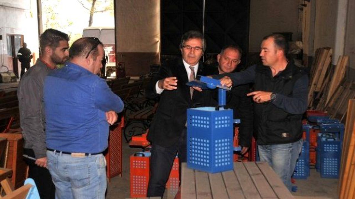 Başkan Mirza Belediye Şantiyesini İnceledi