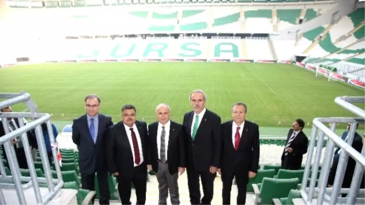 Başkanlardan Timsah Arena\'ya Teknik İnceleme