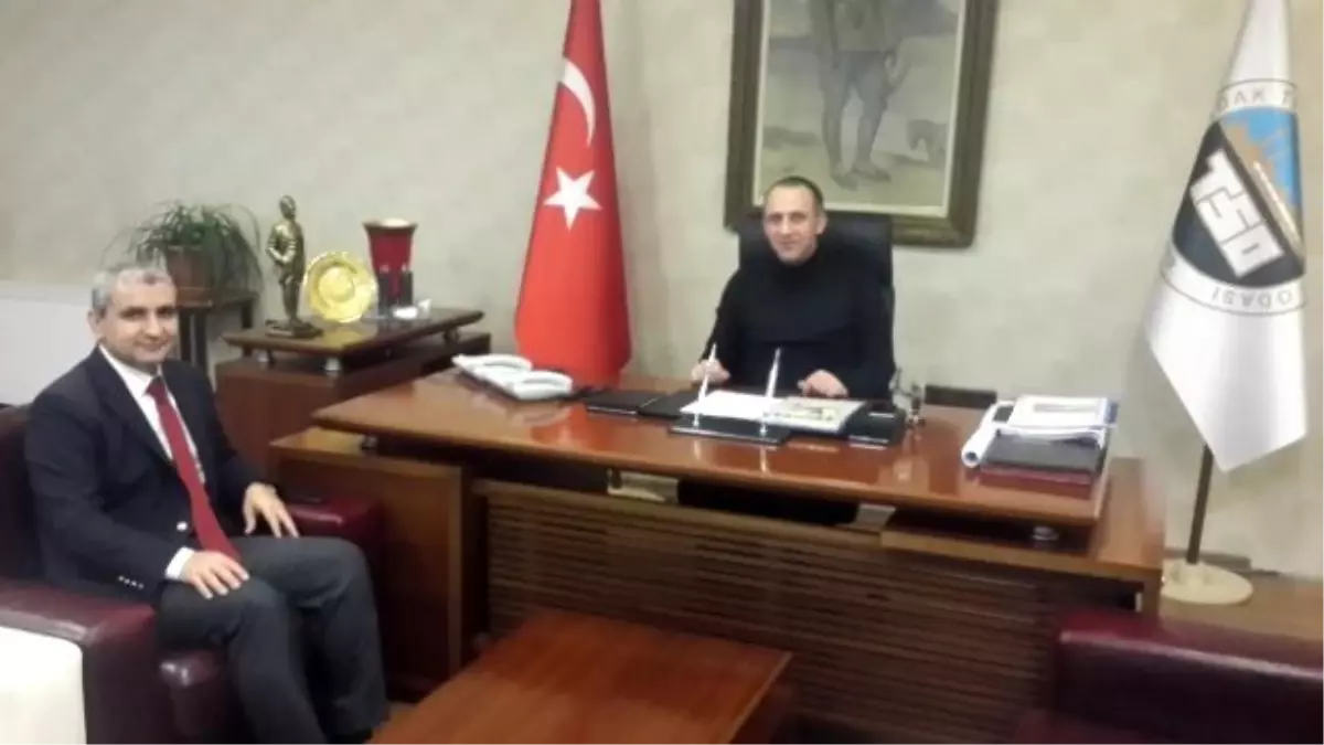 Bik Müdürü Akoğlu Tso Başkanı Metin Demir'i Ziyaret Etti