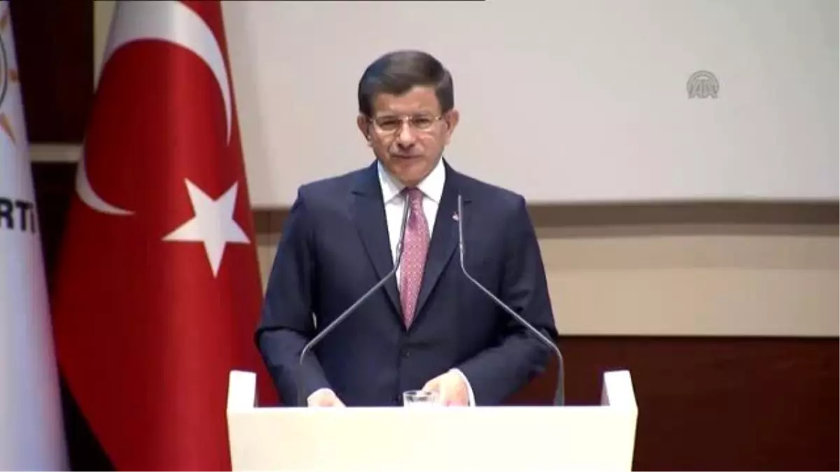 Davutoğlu: "Ak Parti Hakkari\'nin, Şırnak\'ın, Tunceli\'nin Temsilini Yapmaktadır"