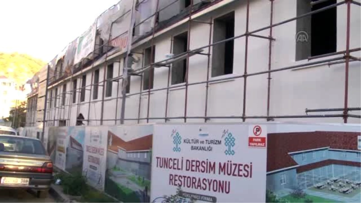 Dersim Kent Müzesi"Nin Yapımında Sona Doğru