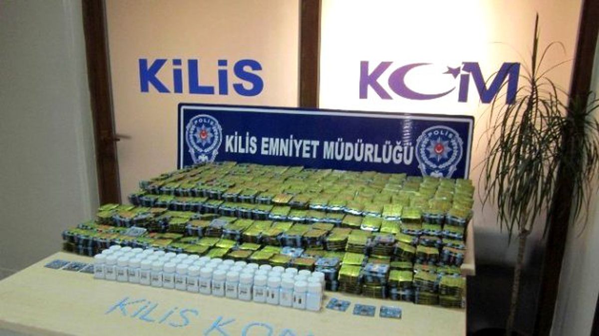 Kilis\'te Cinsel Uyarıcı Hap Operasyonu