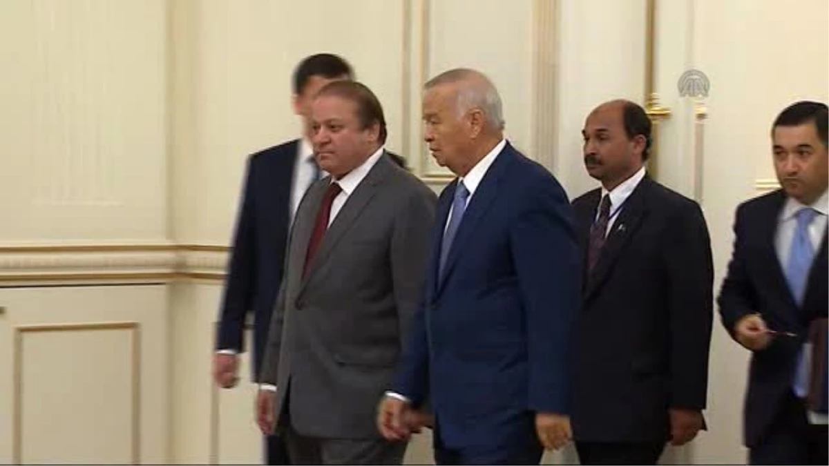 Pakistan Başbakanı Navaz Şerif, Özbekistan\'da