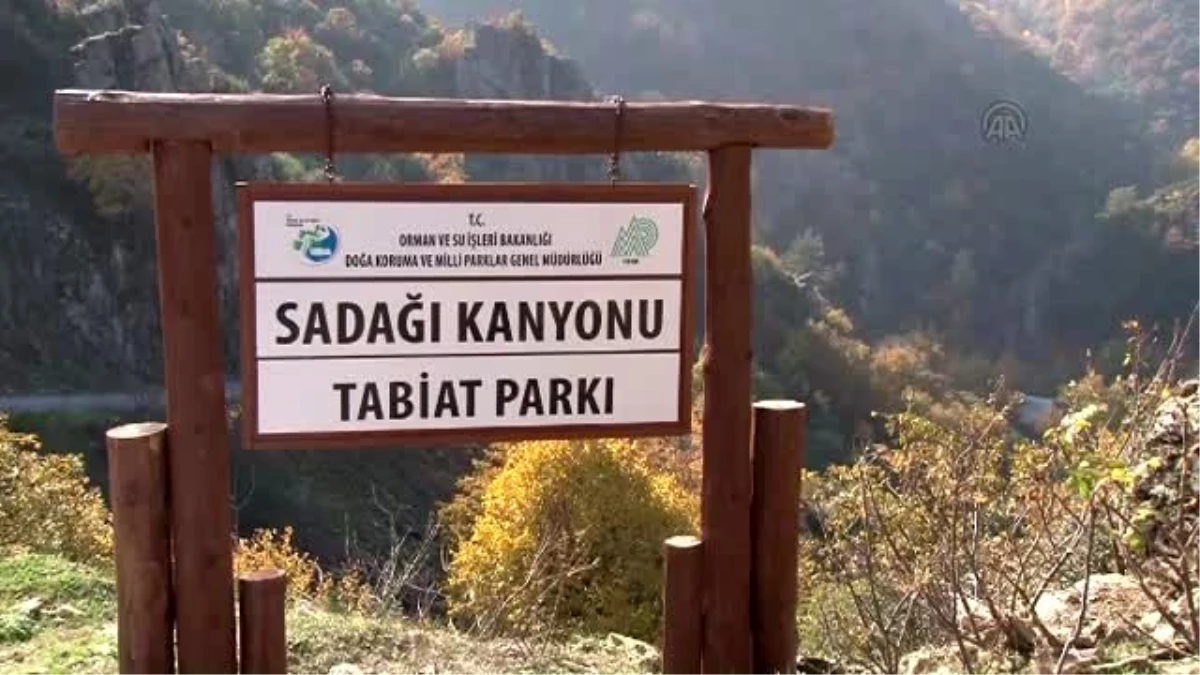 Sadağı Kanyonu"Nda Sonbahar