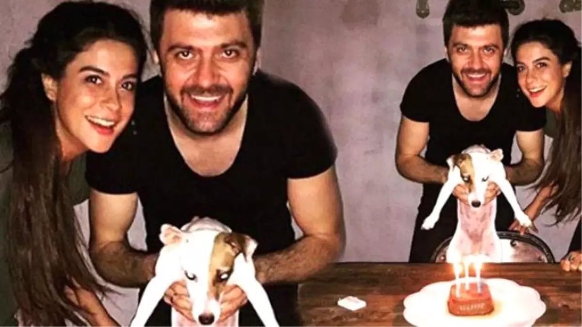 Şahin Irmak ve Sevgilisi Köpeklerinin Doğum Gününü Kutladı