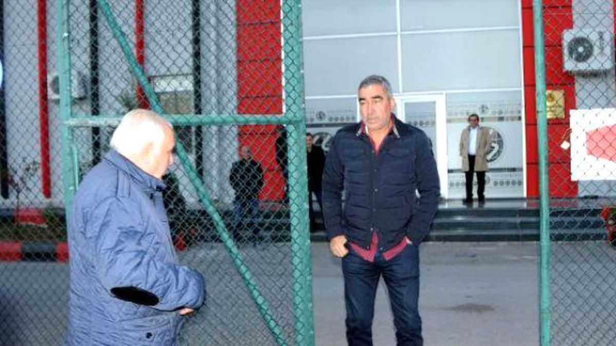 Samet Aybaba Eskişehirspor Tesislerinde