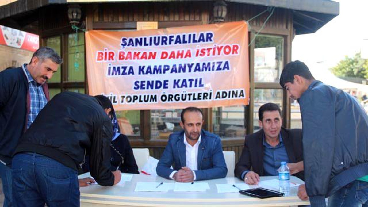 Şanlıurfalılar Bir \'Bakan\' Daha İstiyor