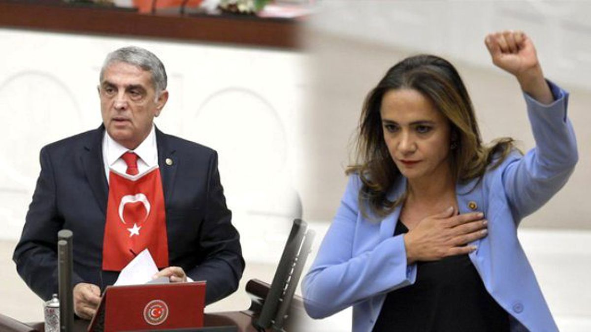 TBMM'de Yemin Töreni İlginç Görüntülere Sahne Oldu