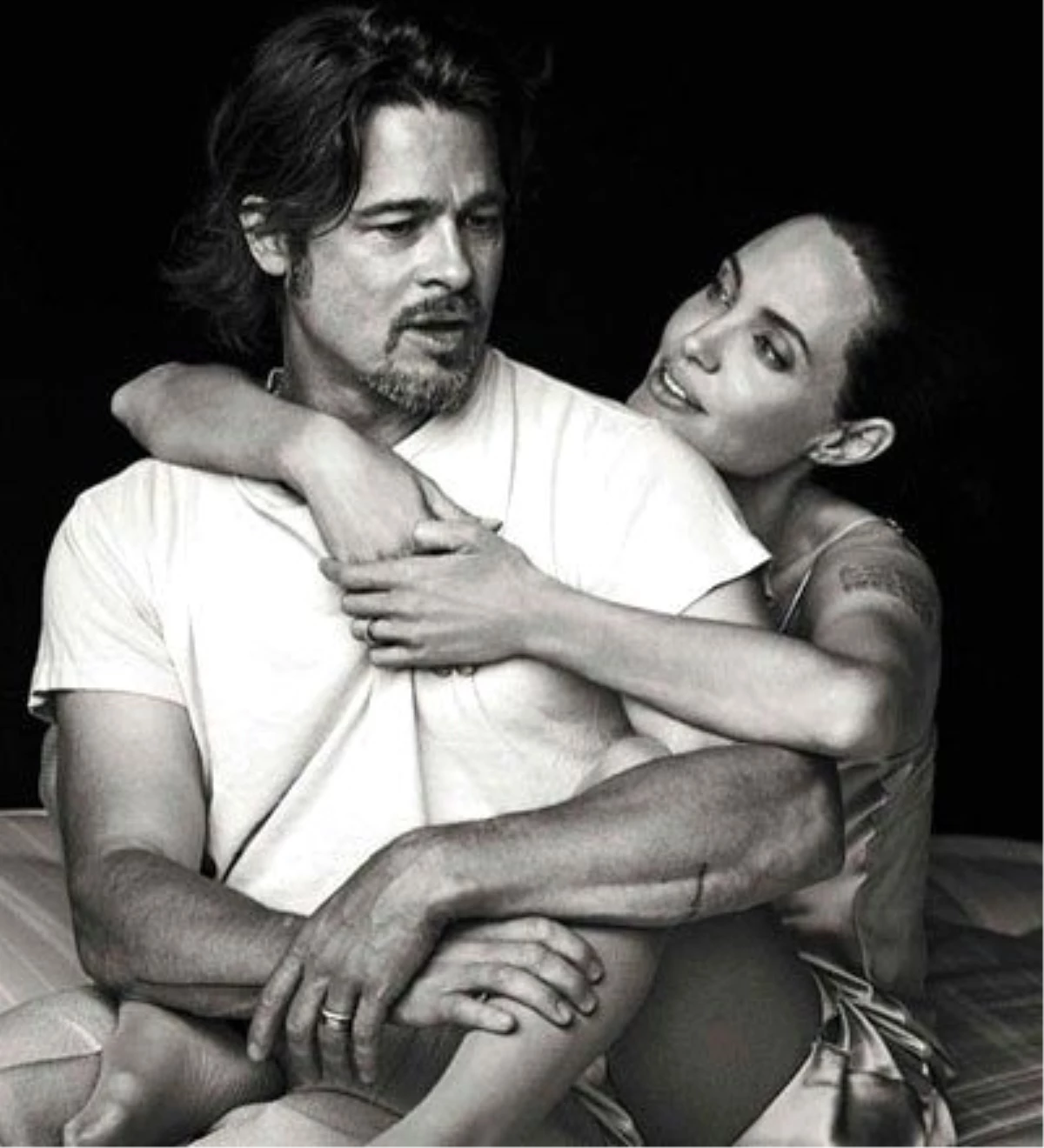 Angelina ve Brad Pitt En Doğal Halleriyle Hayran Bıraktı