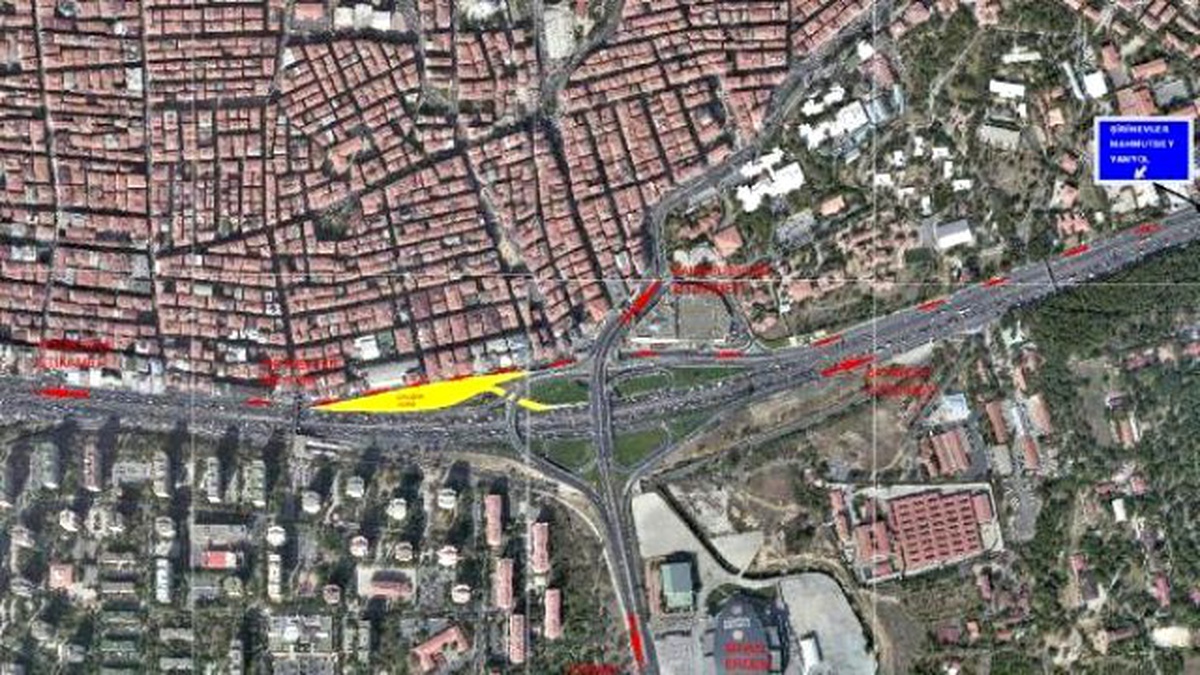 E-5 Havaalanı İstikametinden Şirinevler Girişi 21 Kasım Gecesi Ulaşıma Kapatılacak
