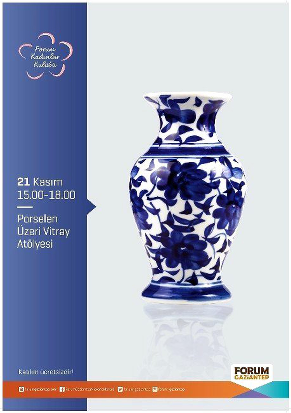 Forum Gaziantep\'te Kadınlar Vitray Çalışması Yapacak