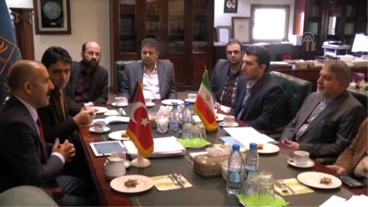 Milli Kütüphane Başkanı Zülfi Toman, İran\'da (1)