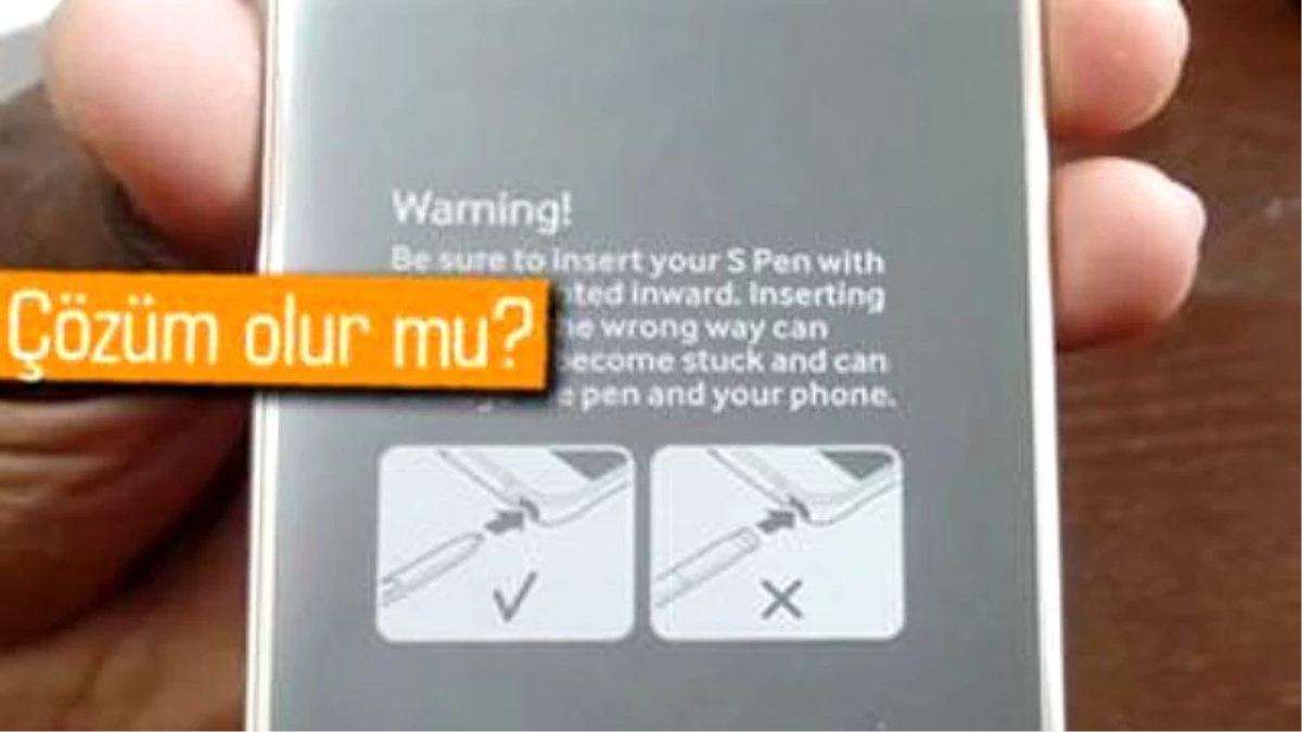 Samsung\'tan Note 5 Kullanıcılarına S-Pen Uyarısı