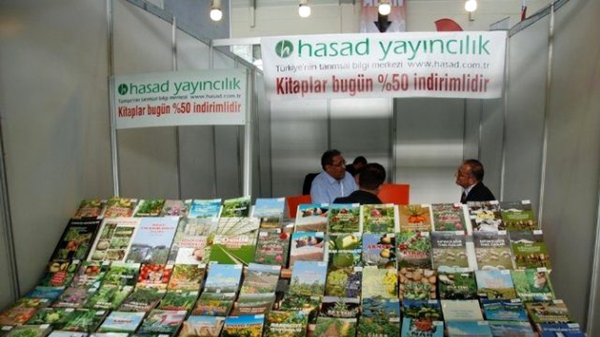Adana Tarım Fuarı\'nda Hasad Yayınlarına Yoğun İlgi