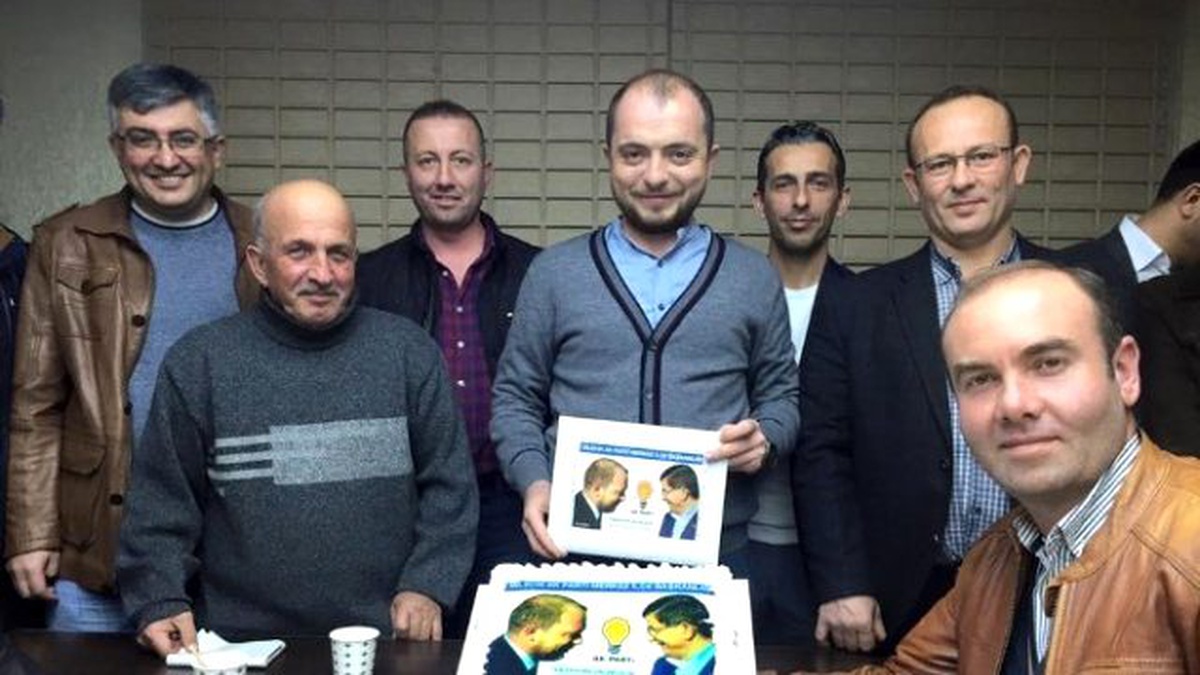 AK Parti Bilecik Merkez İlçe Başkanına Sürpriz Kutlama