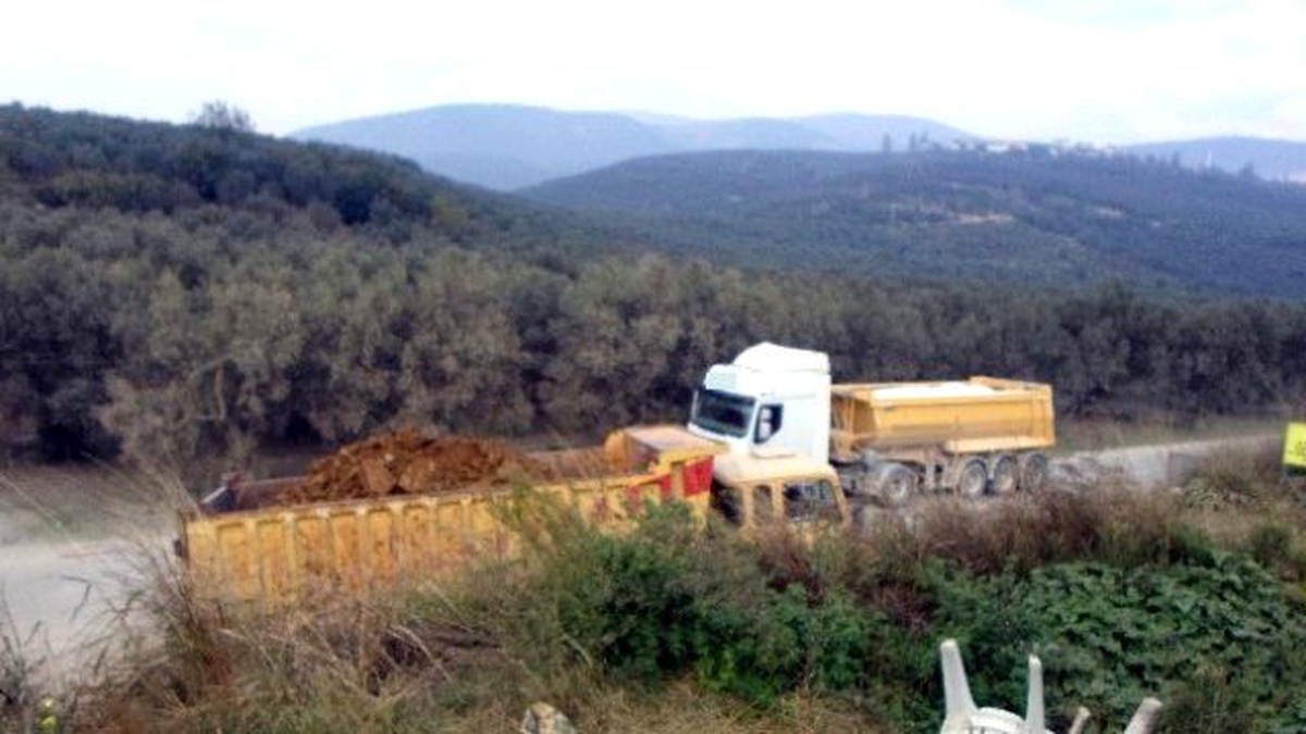 Bursa\'da Aşırı Yük Taşıyan Kamyonlara Sıkı Takip