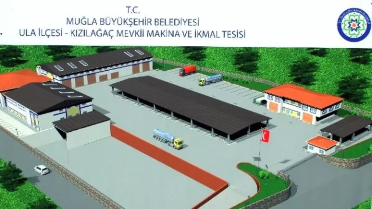 Büyükşehir Makina İkmal Hizmet Binası Temeli Atıldı