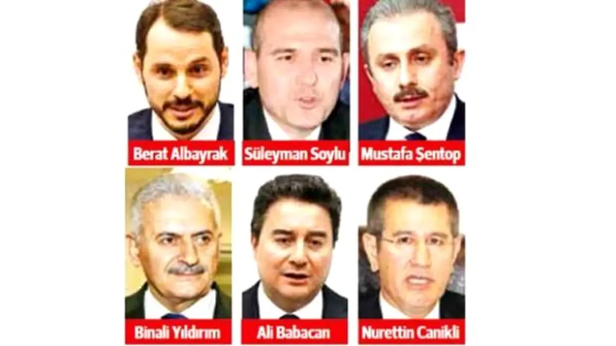 Kabinede Gözler Bu İsimlerde