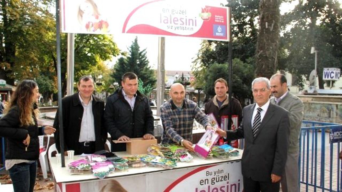 Kocaeli\'yi Renklendirecek 15 Bin Lalenin Satışı Başladı