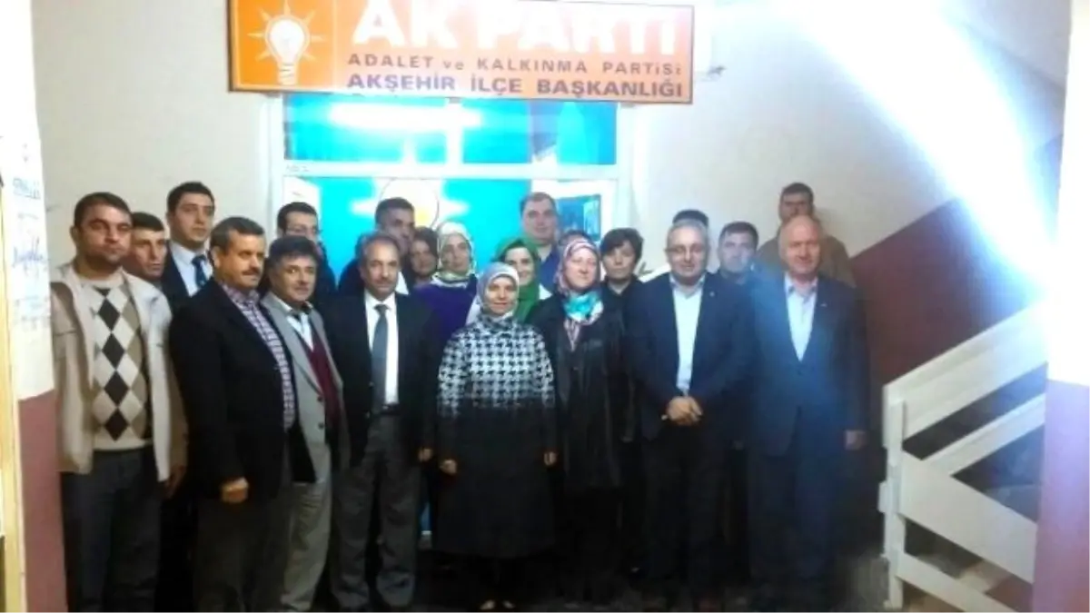 Milletvekili Hüsnüye Erdoğan'dan Akşehir Ziyareti