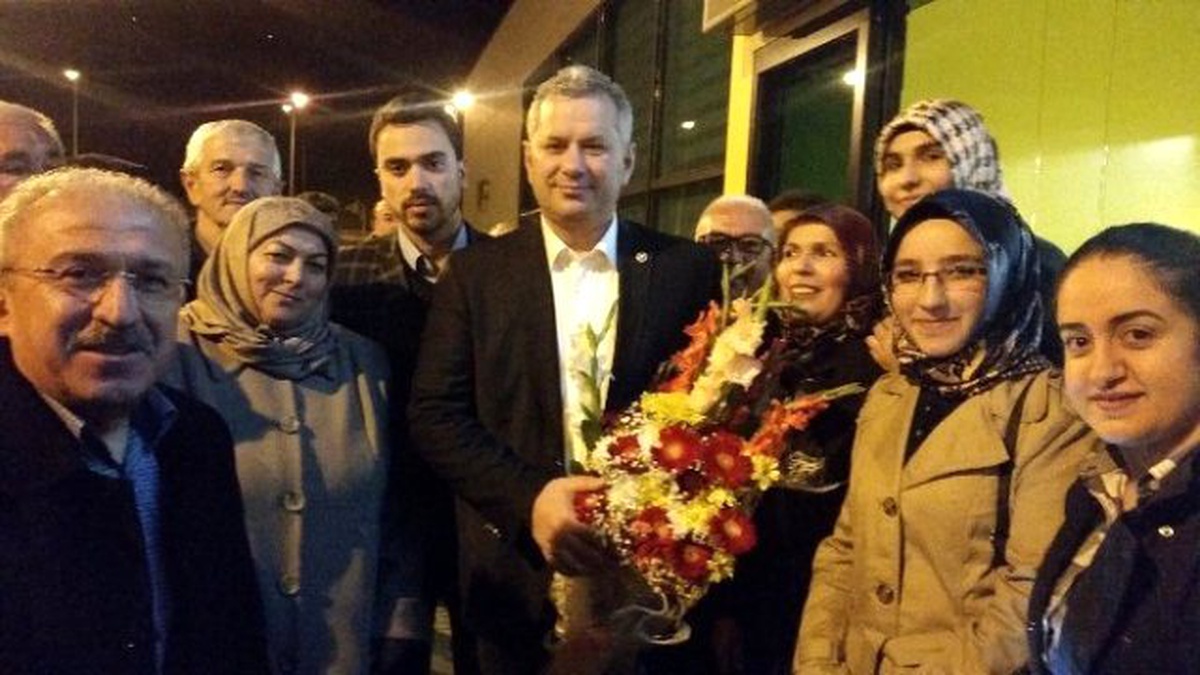 AK Parti İstanbul Milletvekili Hasan Turan\'a Memleketi Giresun\'da Coşkulu Karşılama