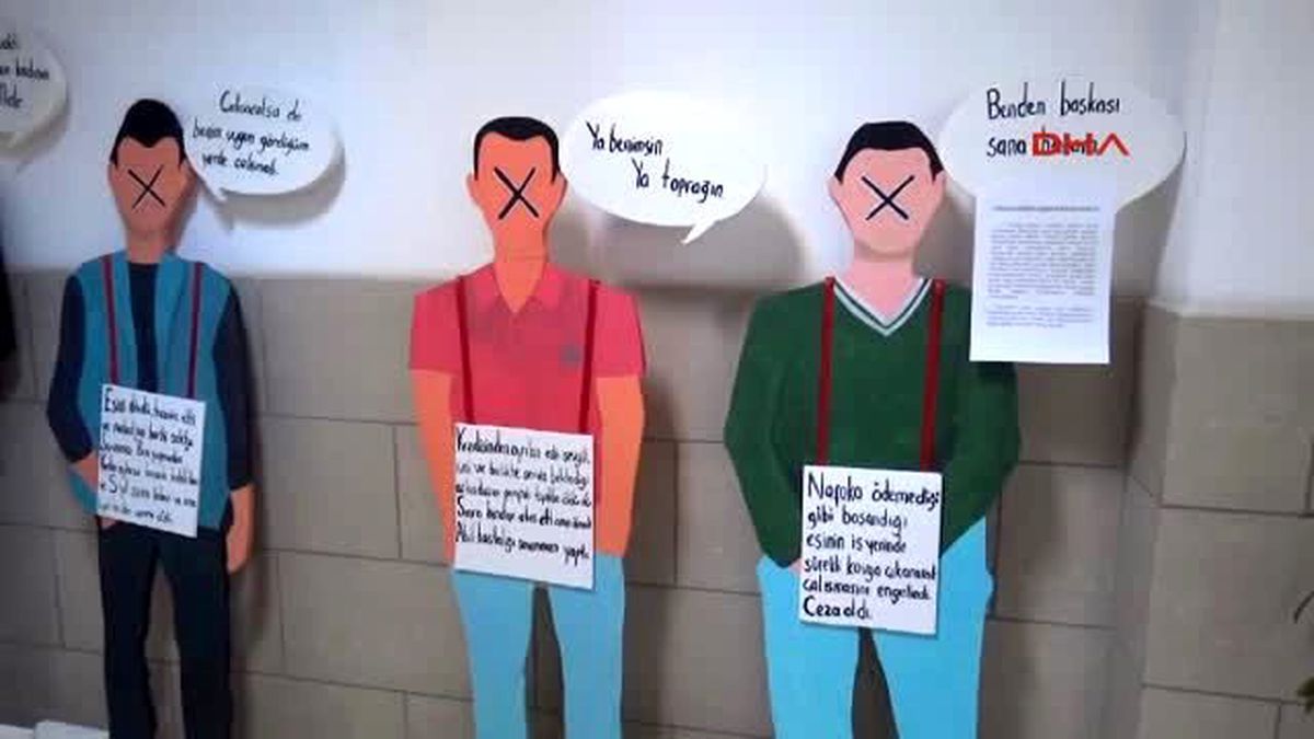 Antalya - Kadın Avukatlar Şiddetin Sergisini Açtı