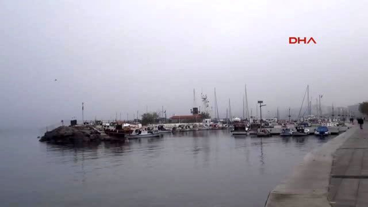 Çanakkale Boğazı\'nda Deniz Ulaşımına Sis Engeli