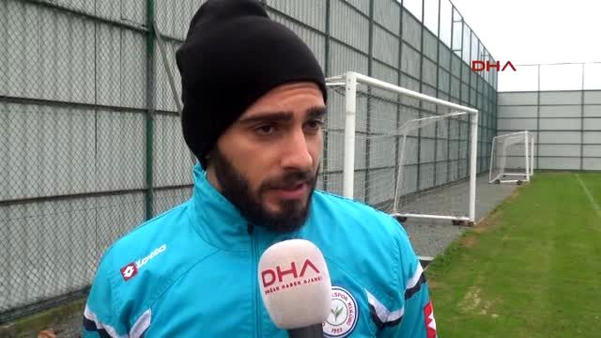 Çaykur Rizesporlu Eren Hedefim Euro 2016 Kadrosunda Yer Almak