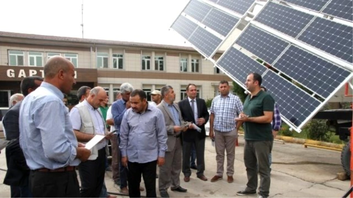 Gaptem\'de Çiftçilere Etkin ve Verimli Sulama Yöntemleri Eğitimi Verildi