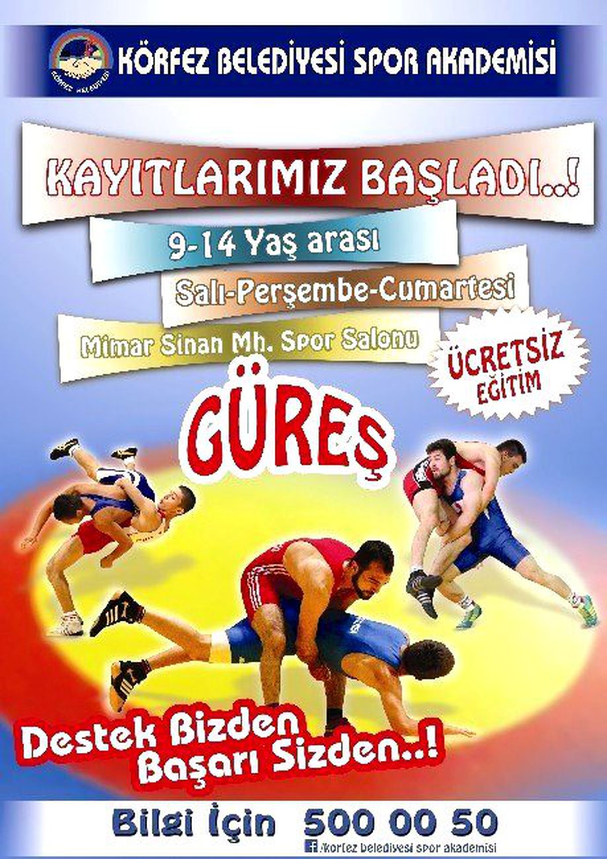 Güreş ve Kick Boks Kursları Körfez\'de Hizmet Vermeye Başladı