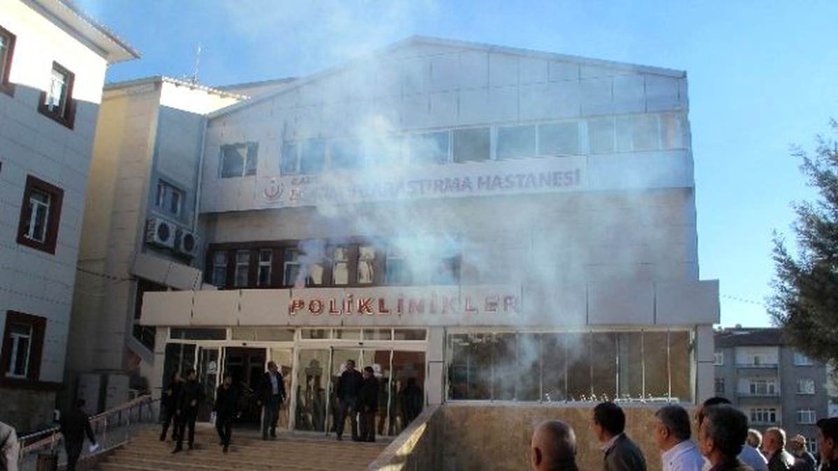 Hastanede Yangın ve Deprem Tatbikatı