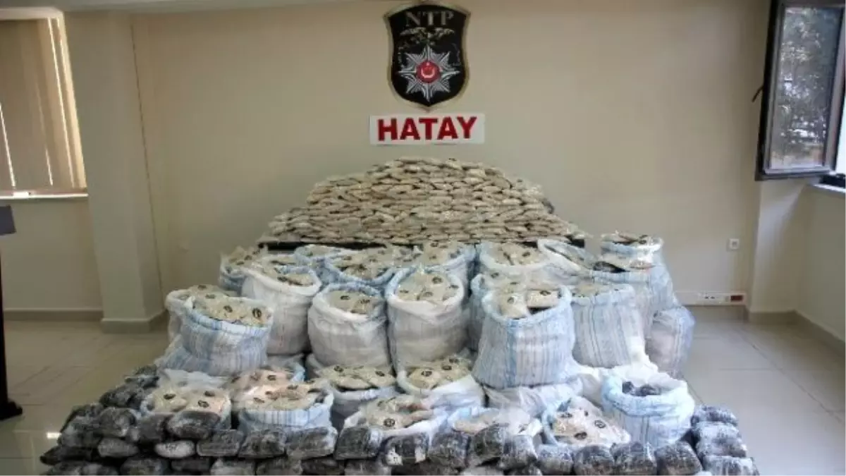 Hatay'daki Uyuşturucu Hap Operasyonu