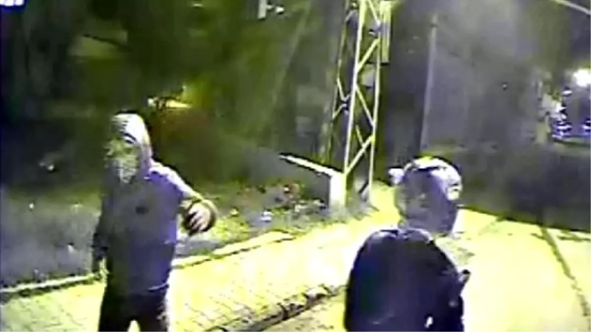 Otobüsü Yakan PKK\'lılar Güvenlik Kamerasında