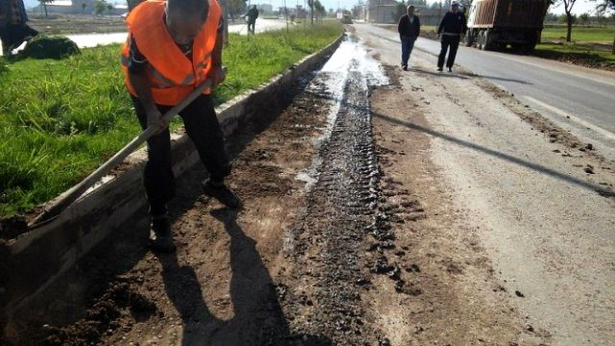 Polis, Çukur Yollara Yama Yaptırdı
